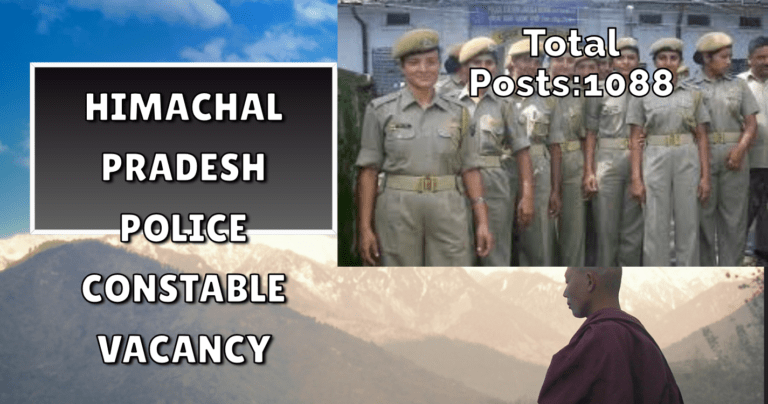 Himachal Pradesh Constable Vacancy 2024