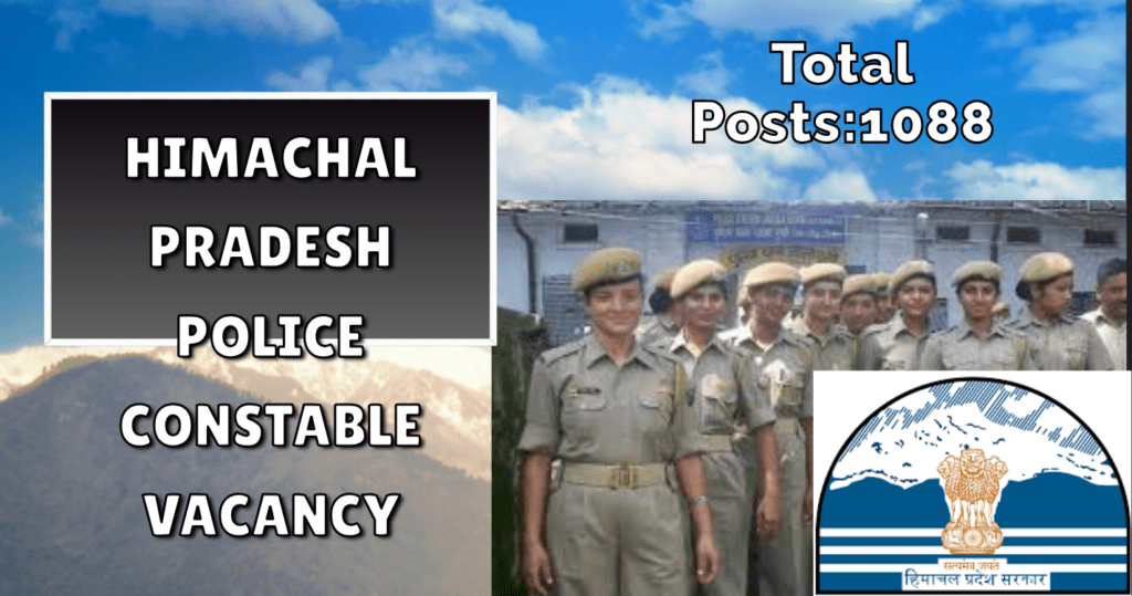 Himachal Pradesh Constable Vacancy 2024