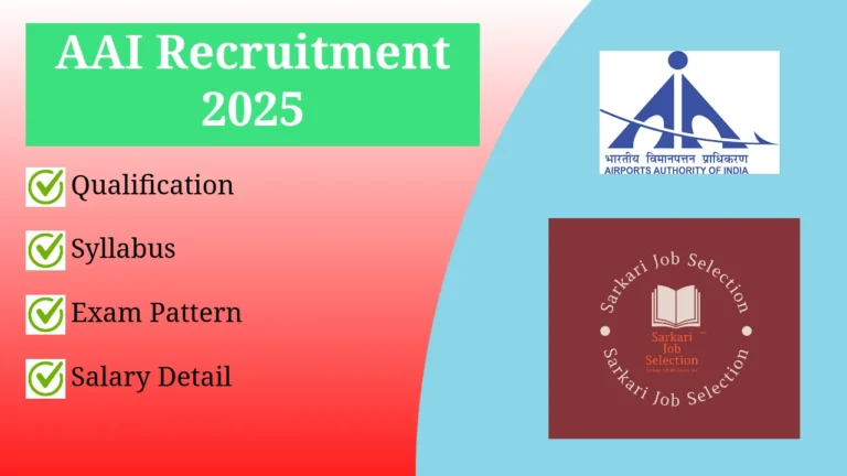 AAI Recruitment 2025 Notification