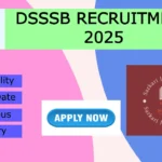 DSSSB-Recruitment-2025