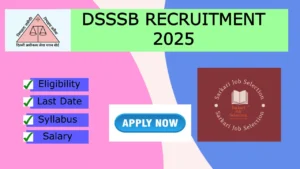 DSSSB-Recruitment-2025
