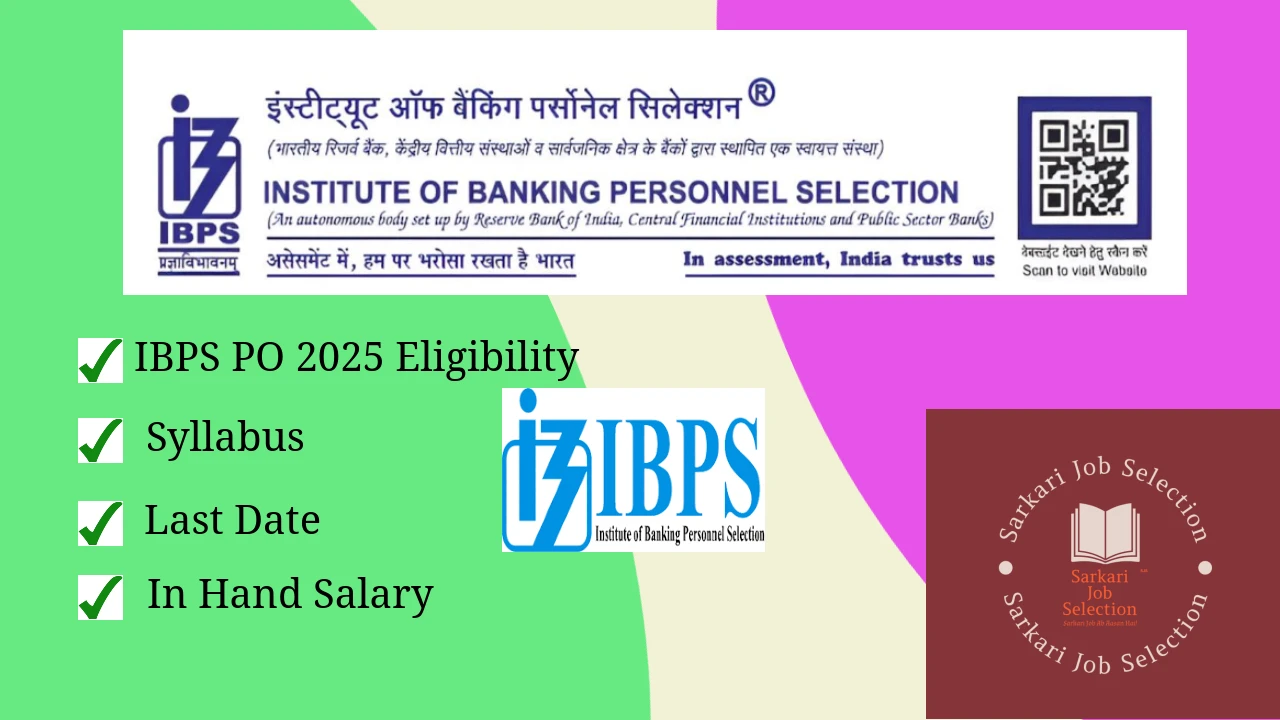 IBPS PO 2025 Notification