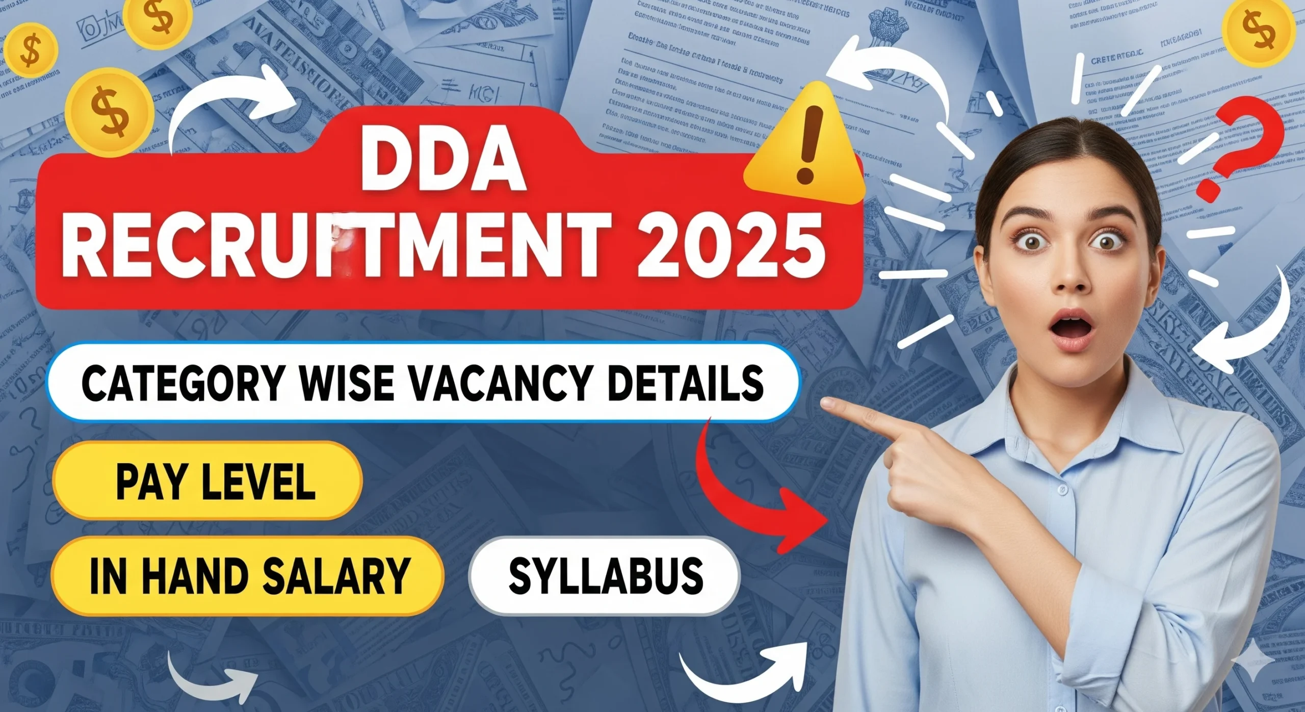 DDA Recruitment 2025 Notification