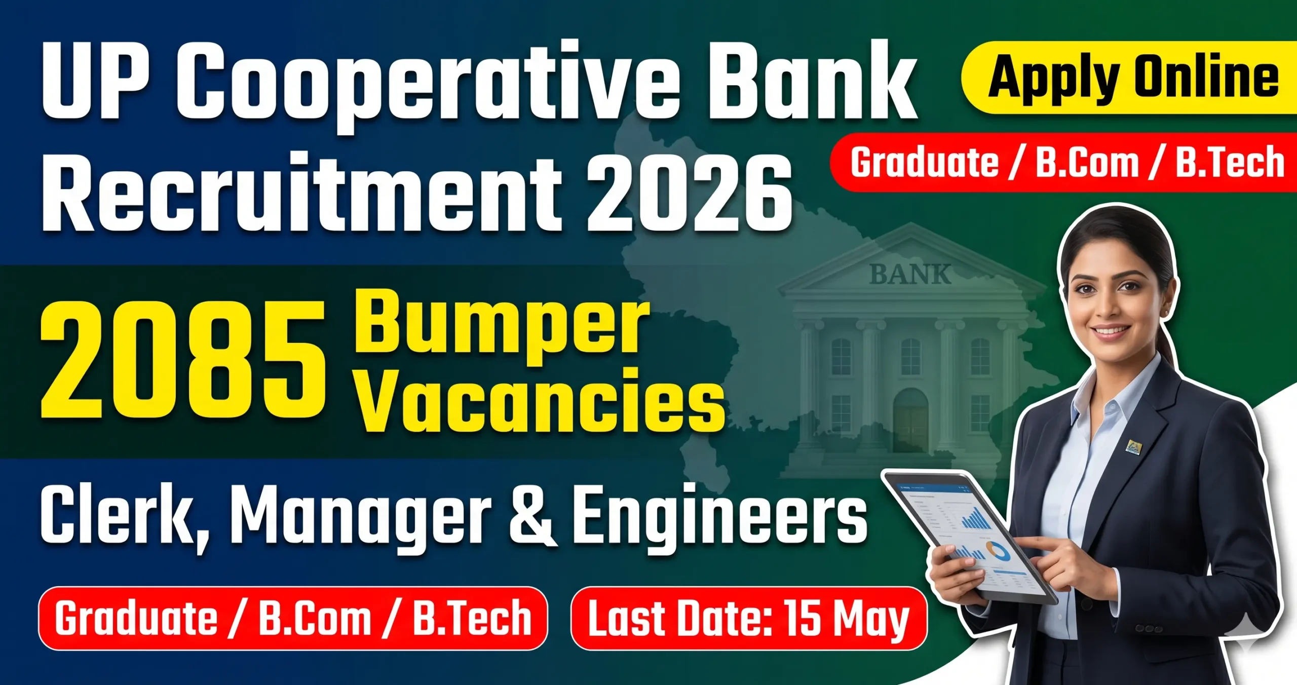 UPCISB Recruitment 2026 Notification – 2085 UP Cooperative Bank Vacancies