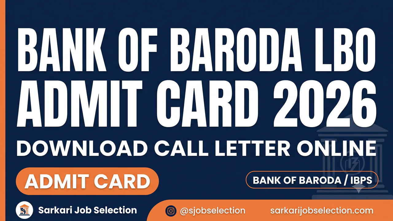 Bank of Baroda LBO admit card thumbnail.