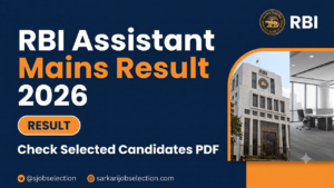 RBI Assistant Mains result thumbnail.