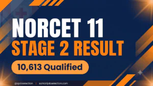 AIIMS NORCET 11 Stage 2 Result Out | 10,613 Qualified