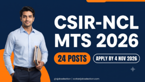 CSIR-NCL MTS Recruitment 2026 | 24 Posts | Apply by 4 Nov