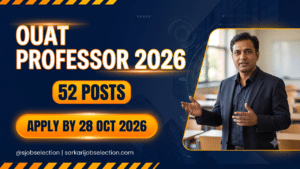 OUAT Professor Recruitment 2026 | 52 Posts | Apply by 28 Oct